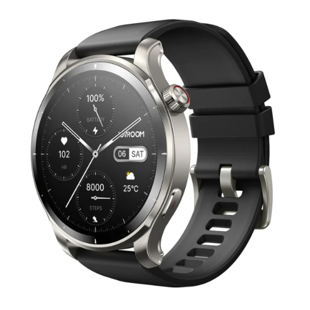 JOYROOM JR-FV1 Venture Series Smart Watch AMOLED display Large battery capacity 20-day battery life (Make/Answer Call) Black