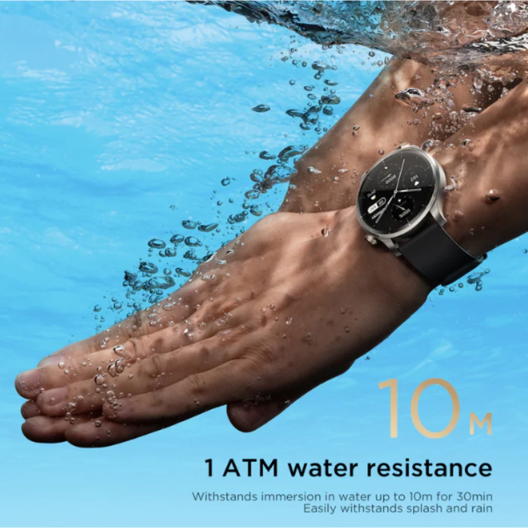 JOYROOM JR-FV1 Venture Series Smart Watch AMOLED display Large battery capacity 20-day battery life (Make/Answer Call) Black