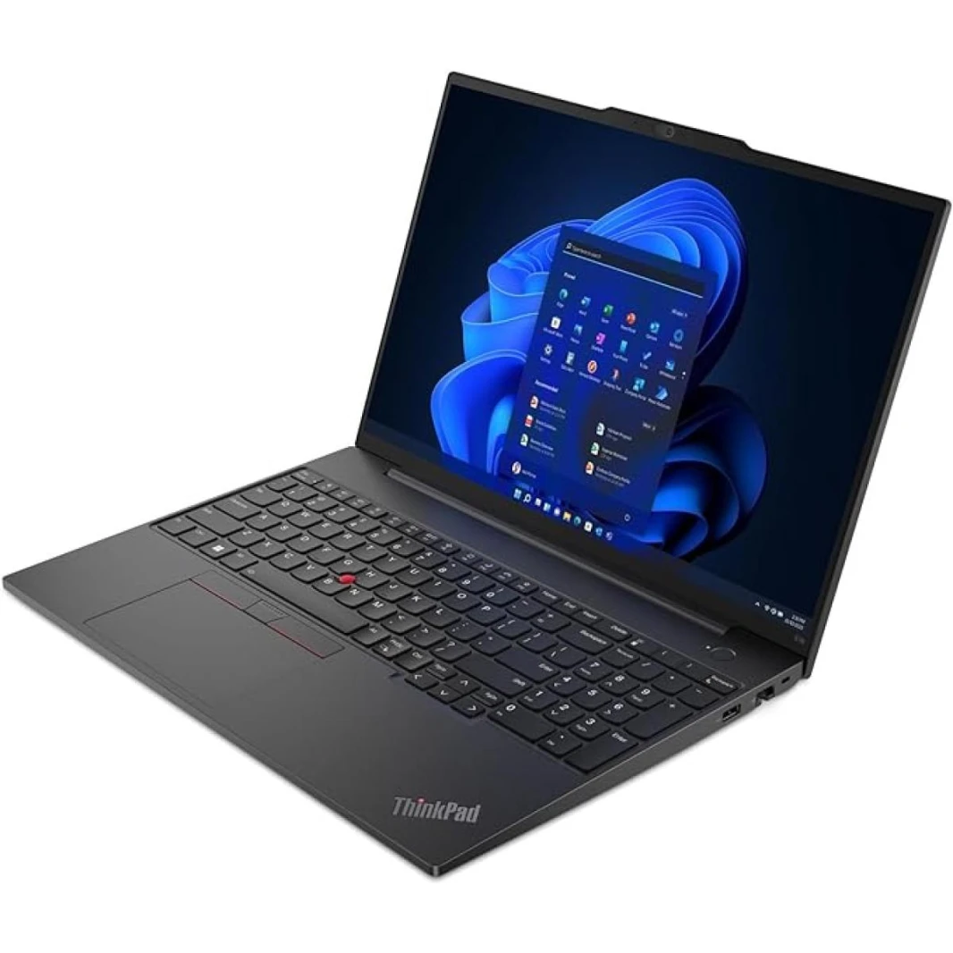 Laptop 2024 ThinkPad E16 Gen 2 | Intel® Core™ Ultra 5 125U 12 Core,  Intel® AI Boost, up to 11 TOPS, 8GB DDR5 16" WUXGA With Casual Toploader 2 Years Warranty