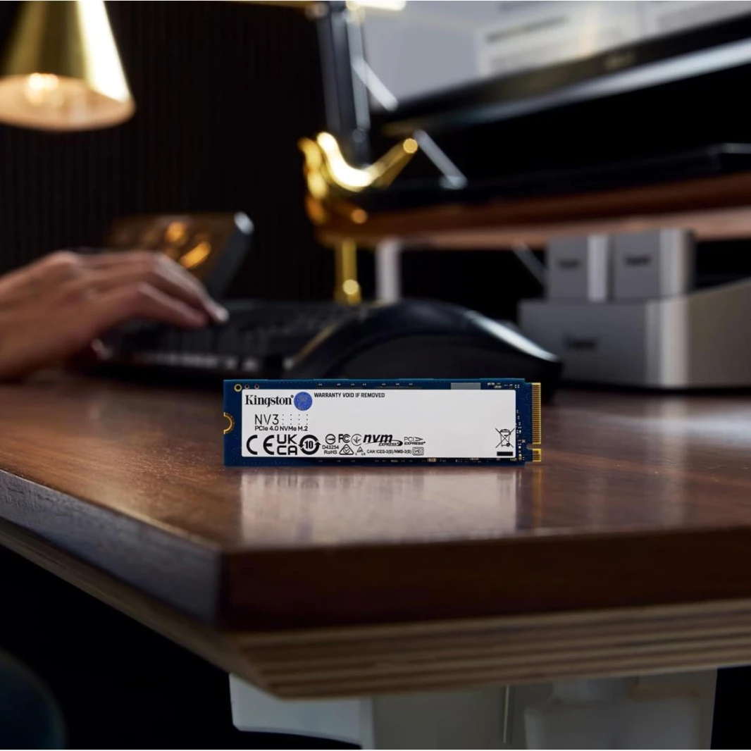 Kingston NV3 1TB M.2 2280 NVMe SSD | PCIe 4.0 Gen 4x4 | Up to 6000 MB/s