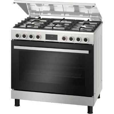 BOSCH Gas Cooker 90cm 5 Burners – Stainless Steel