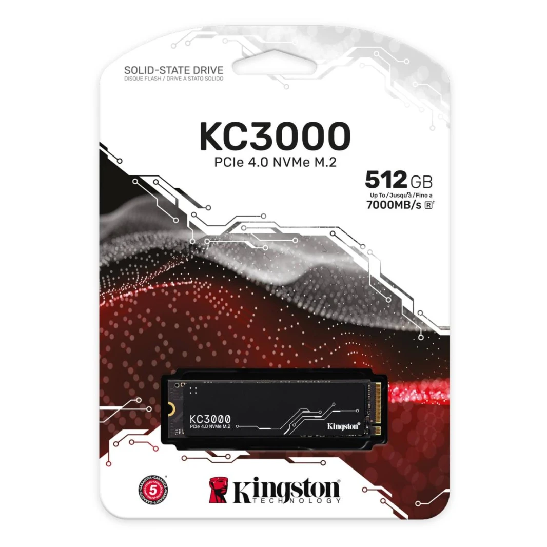 Kingston’s SSD KC3000 M.2 2280 NVMe -512GB