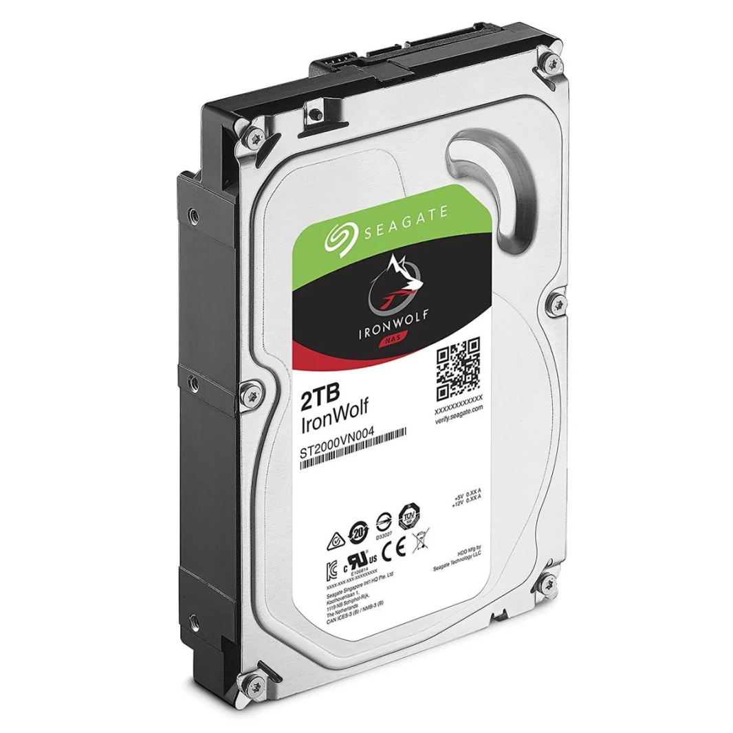 Internal Seagate IronWolf Hard Drive 2TB 64MB Cache 3.5"