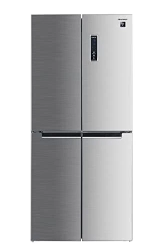 Sharp refrigerator 4 doors 560 liters A++ stainless steel
