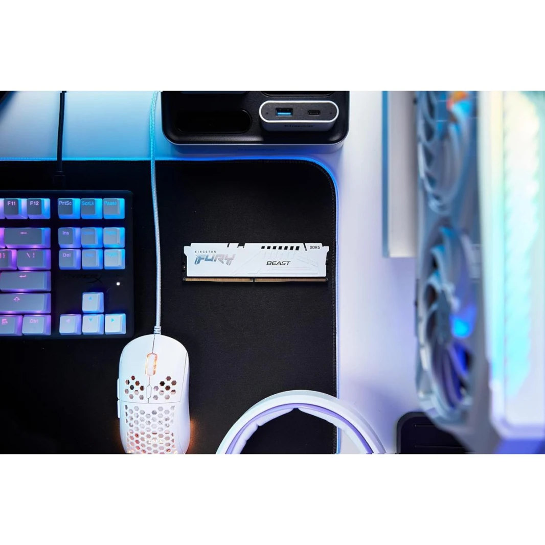 Kingston RAM FURY For Desktop Beast 32GB 5600MHz DDR5 -  White