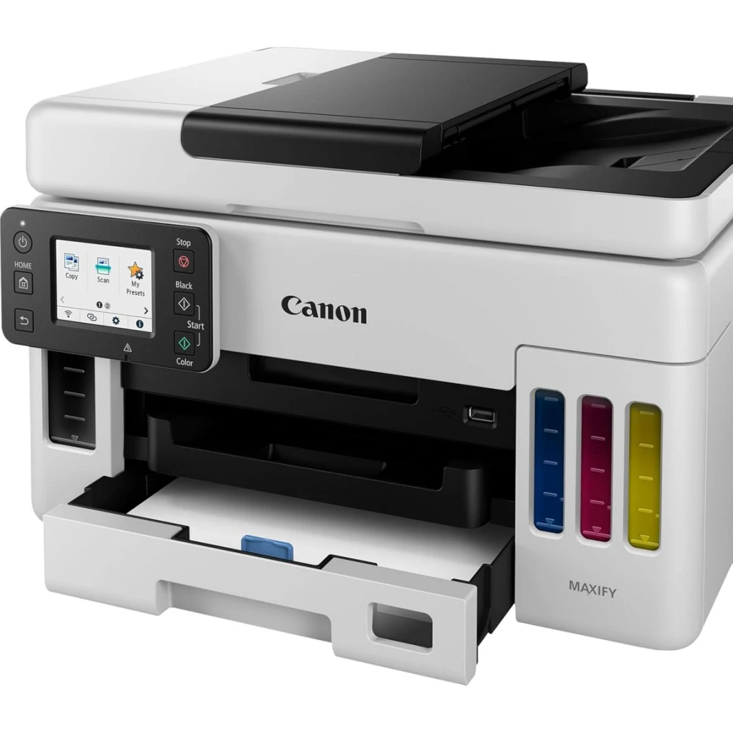 Canon MAXIFY GX6040 Multifunction Printer with Colour Ink Tank (Copy+Scan/WiFi) Automatic Document Feeder