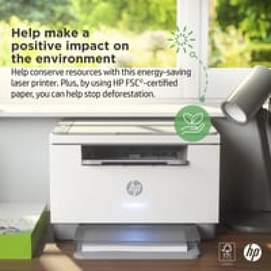 HP LaserJet MFP M236dw Printer Printer,Wireless, Print, copy, scan, White