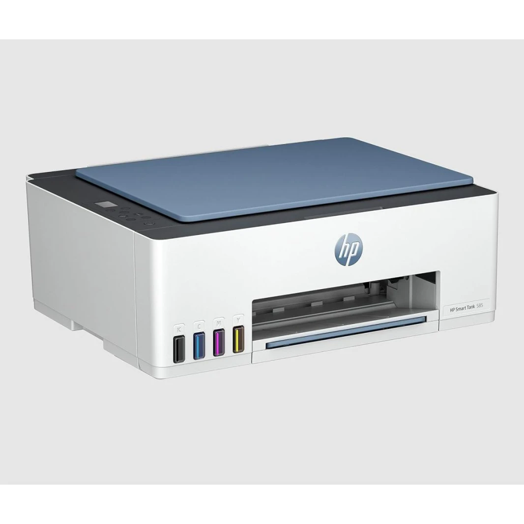 HP Smart Tank 585 All-in-One Printer ,Ink Color Black & Colour, Wi-Fi / Bluetooth, Up to 12,000 black pages and 6,000 color pages