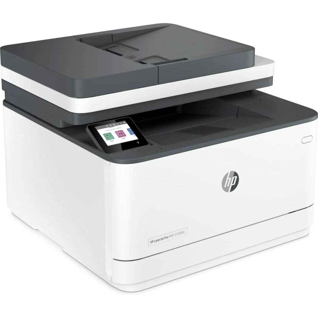 HP LaserJet Pro MFP 3103fdw Mono Laser Multifunction 4-In-One Printer Print, copy, scan, fax USB , Network , Wireless, Duplex & Auto Feeder Speed Up to 35 black - White