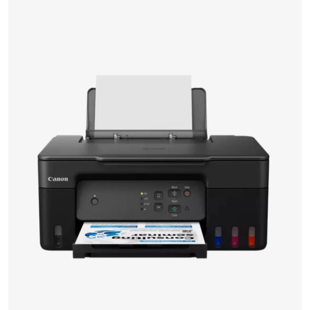 Canon PIXMA G2430 Colour 3-in-1 Refillable MegaTank Printer, Fast, affordable and efficient MegaTank printer, Black