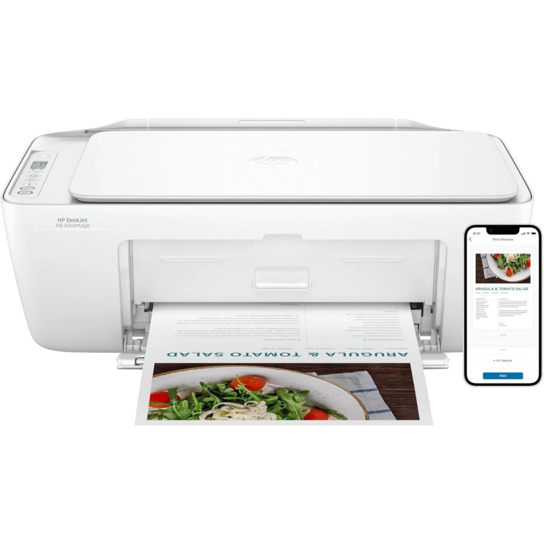 HP DeskJet Ink Advantage 2875 Wireless Print, Copy, Scan, All-in-One Printer - White