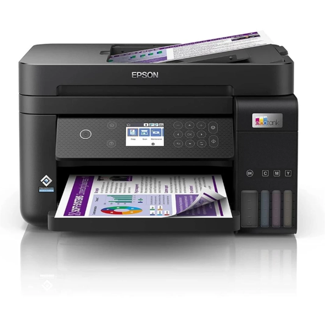Epson EcoTank L6270 A4 Wi-Fi Duplex All-in-One Print, Scan, Copy Ink Tank Printer with ADF Ethernet & Wi-Fi Direct Auto-Duplex printing up to 15.5ipm