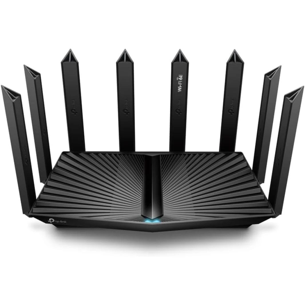 TP-Link Archer AX95 AX7800 Tri-Band WiFi 6 Router 8-Stream 2.5G Multi-Gigabit Router Dual WAN Ports (2.5G+1G) Smart VPN Router