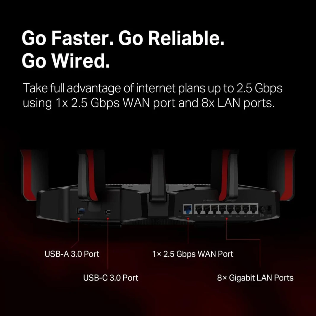 TP-Link AX11000 Tri-Band Wi-Fi Gaming Router
