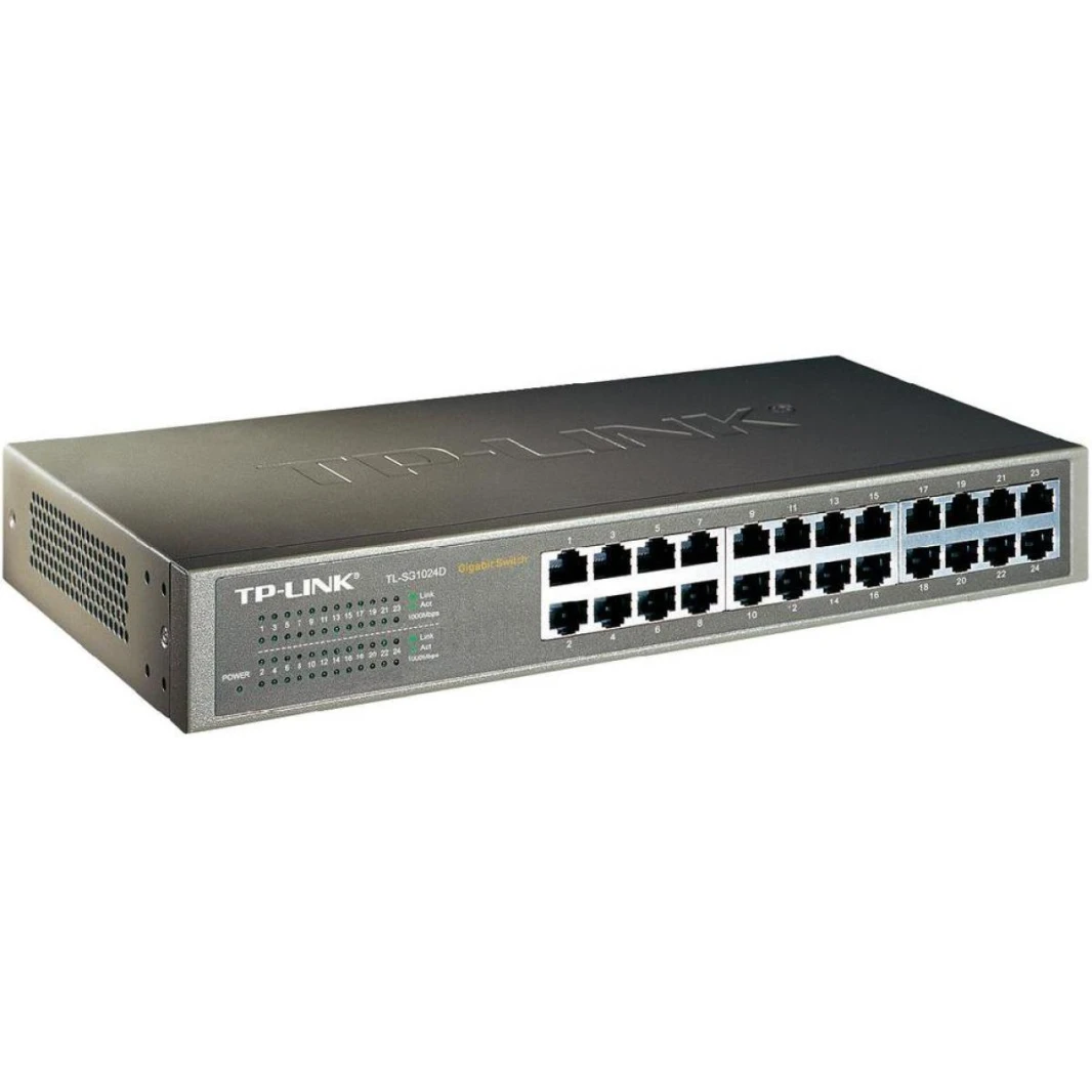 TP-LINK Desktop/Rackmount Switch 24-Port Gigabit TL-SG1024D