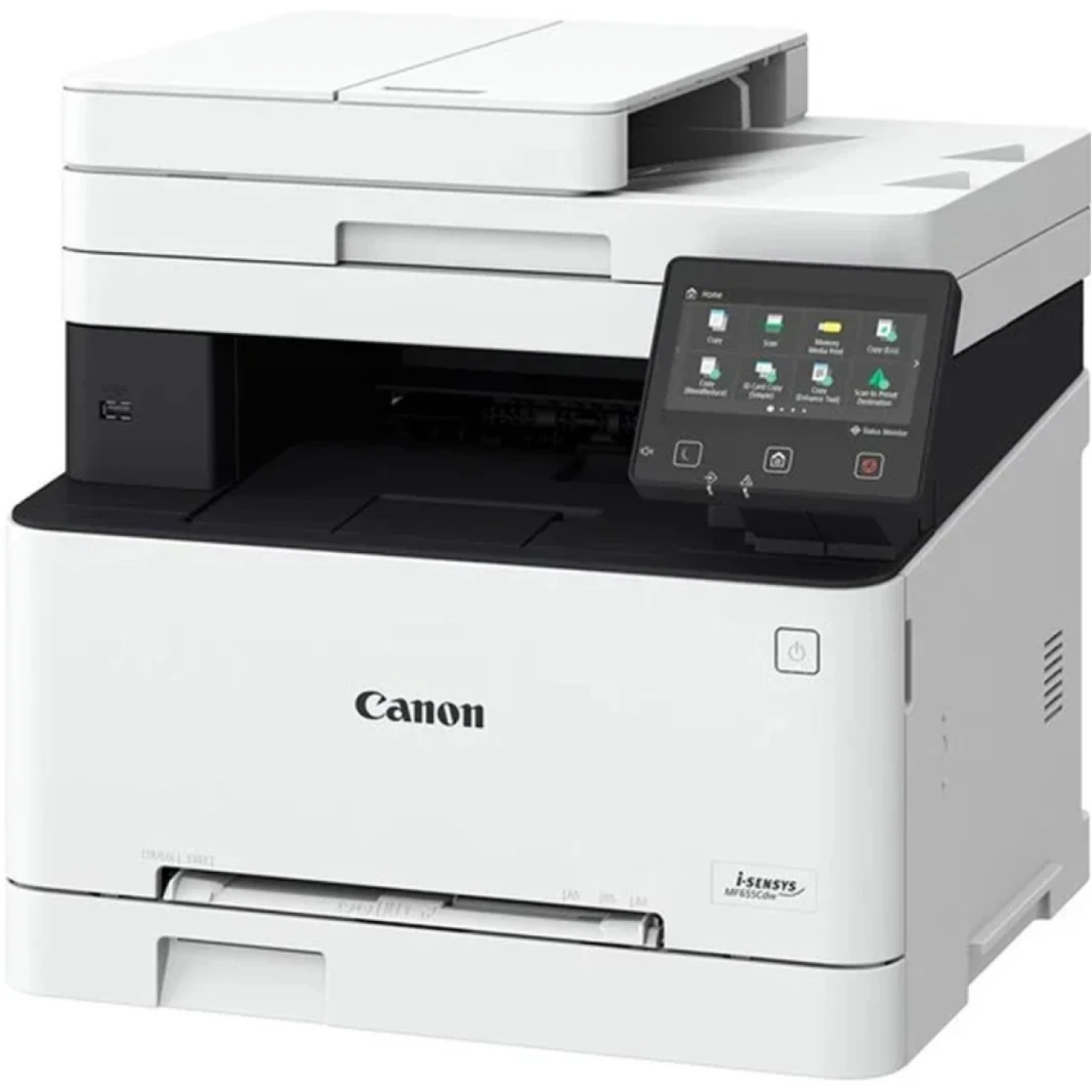 Canon i-SENSYS MF655CDW Wireless & Duplex & Netwrok 3-in-1 Laser A4 1200 x 1200 DPI 21 ppm Wi-Fi  (Print, Copy, Scan) Multifunction Colour Printer - 3 Year Warranty
