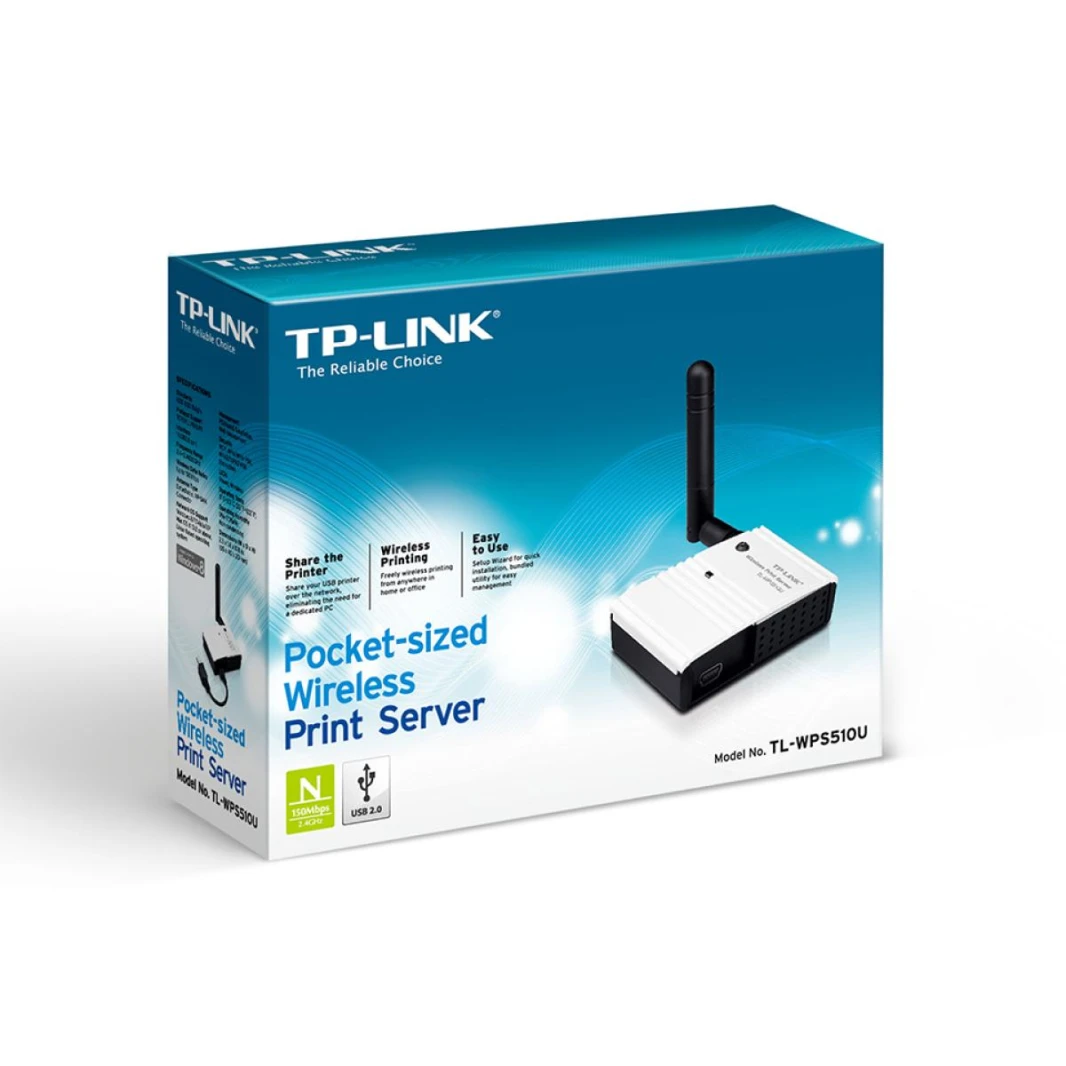 150Mbps Pocket-Sized Wireless Print Server