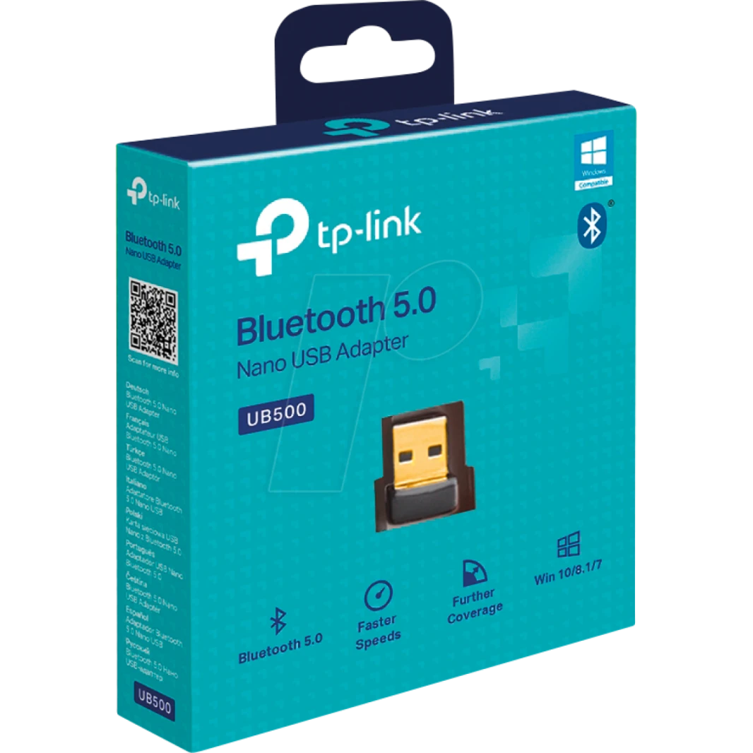 TP-Link Bluetooth 5.0 Nano USB Adapter for PC - UB500