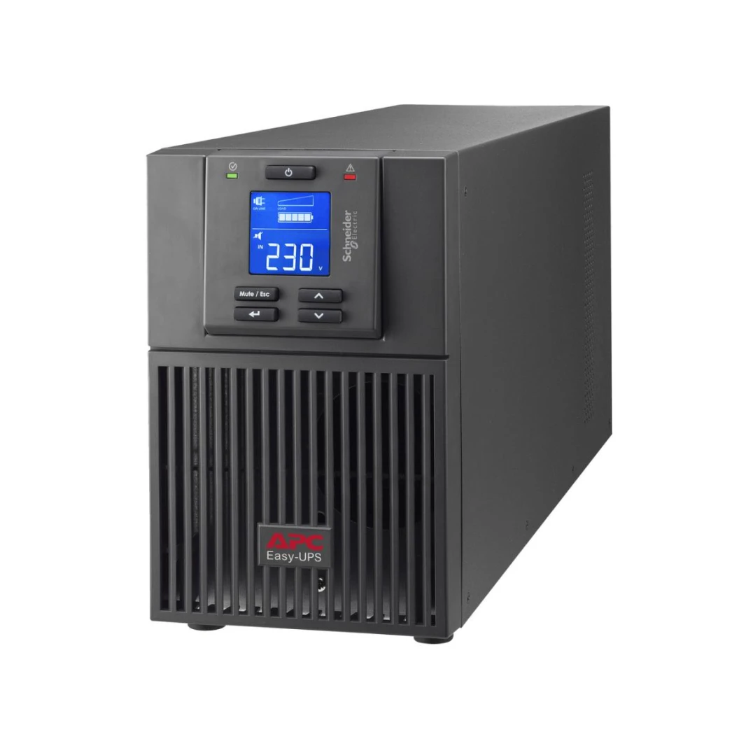 APC Easy UPS On-Line, 1000VA/800W, Tower, 230V, 3x IEC C13 outlets, Intelligent Card Slot, LCD Double Conversion Online, Sine wave