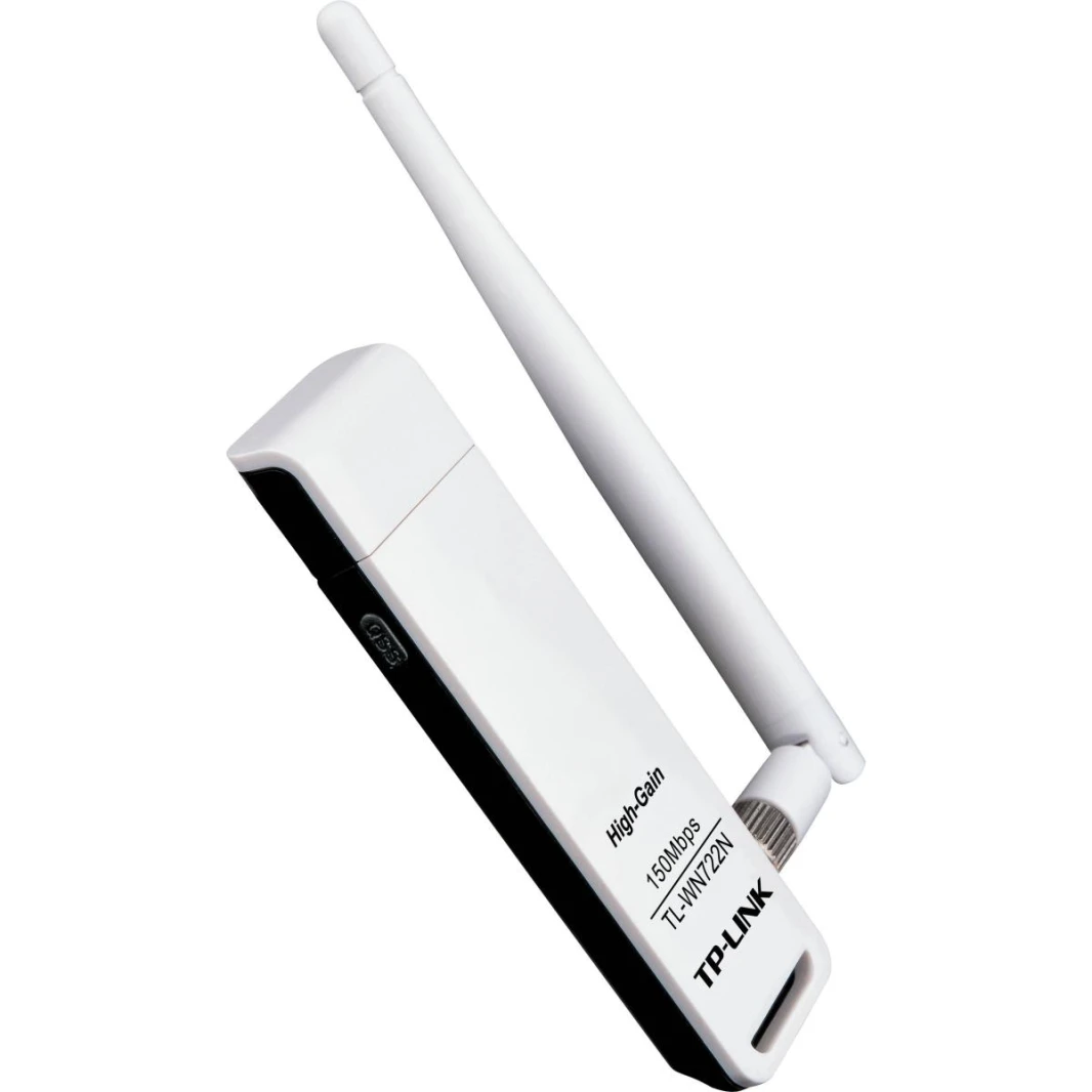 TP-LINK Wireless USB Adapter High Gain 150Mbps TL-WN722N IGH GAIN  Antenna WL-AP