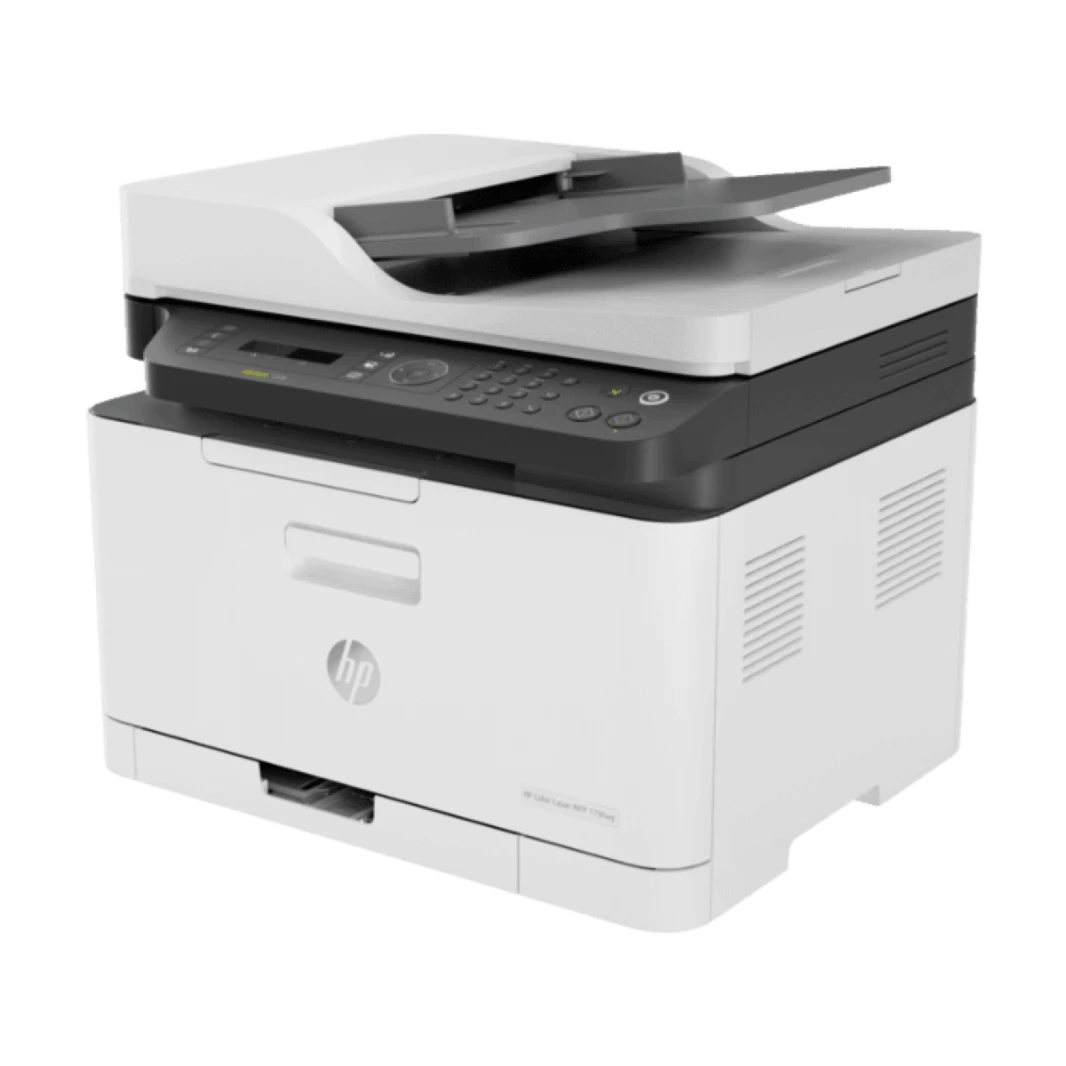 Printer HP Color Laser MFP 179fnw Wi-Fi 600 x 600 DPI Print speed Black 18 ppm Color 4 ppm 1 Year Warranty
