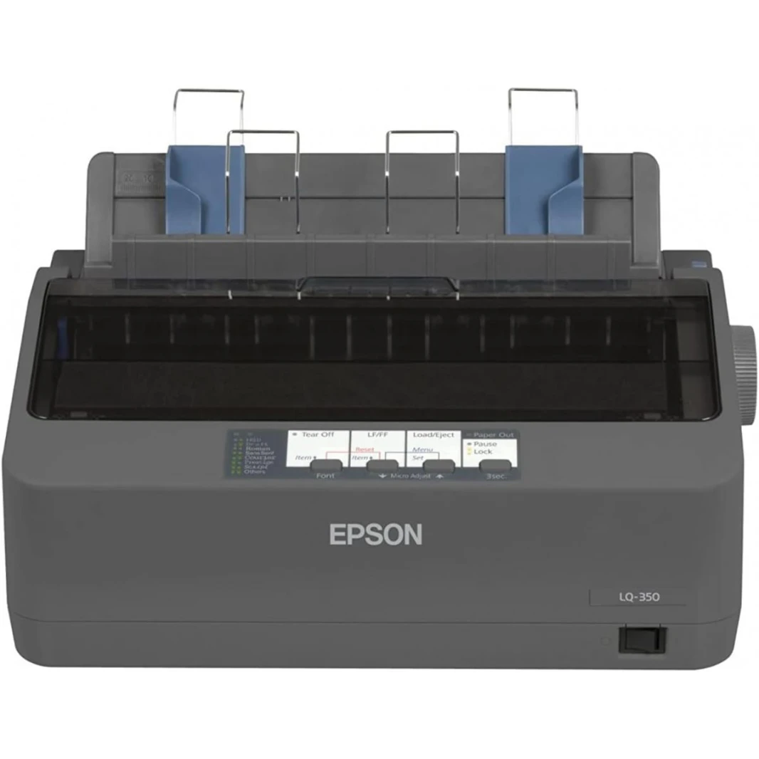 EPSON LQ-350 DOT MATRIX PRINTERS MTBF of 10,000 operating hours Ribbon yield of 2.5m characters