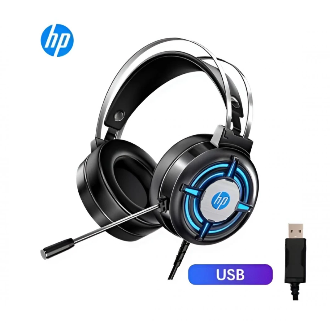 HP H120 USB  Gaming Headset with Mic Control & Large Earmuffs