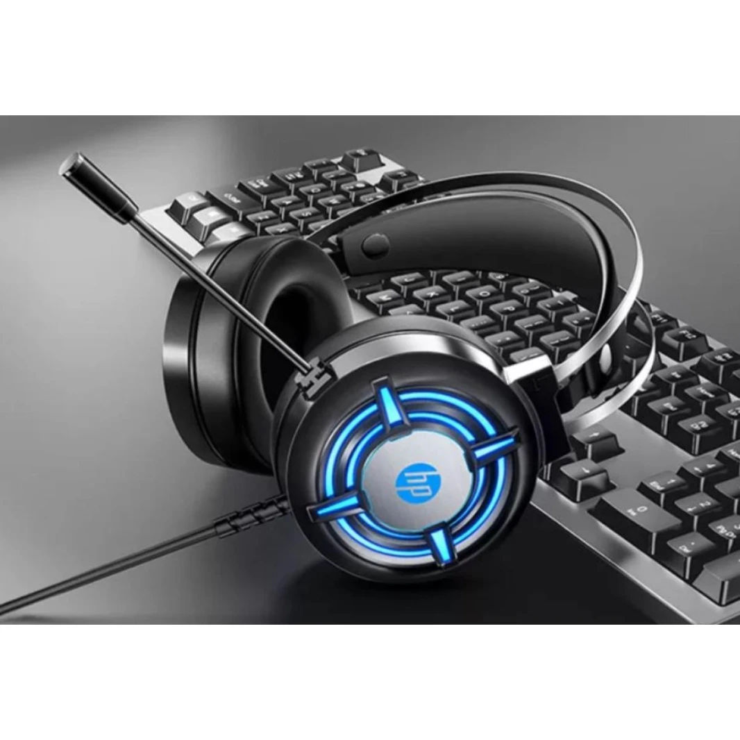 HP H120 USB  Gaming Headset with Mic Control & Large Earmuffs