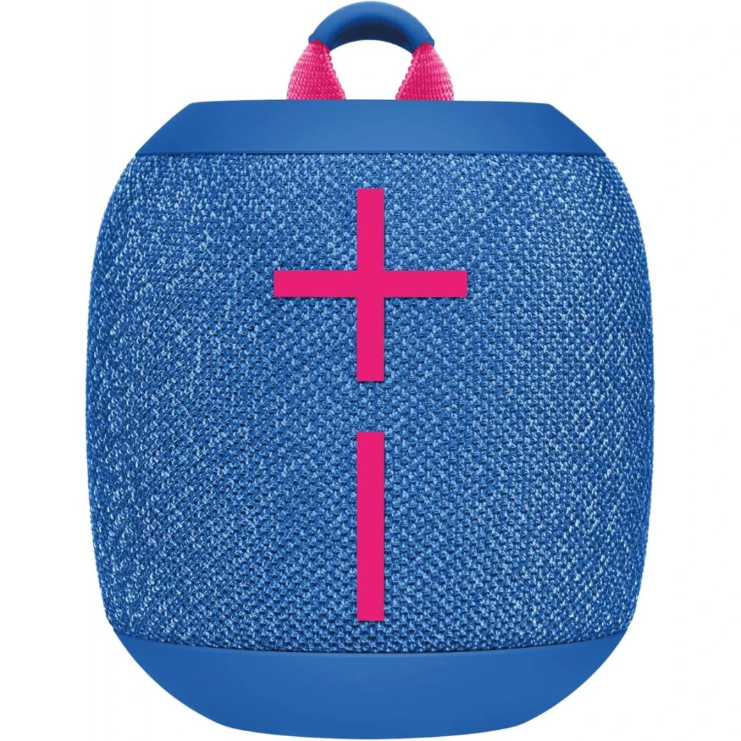 Ultimate Ears WONDERBOOM 3, Small Portable Wireless Bluetooth Speaker, Big Bass 360-Degree Sound for Outdoors, Waterproof, Dustproof IP67, Floatable, 131 ft Range - Performance Blue