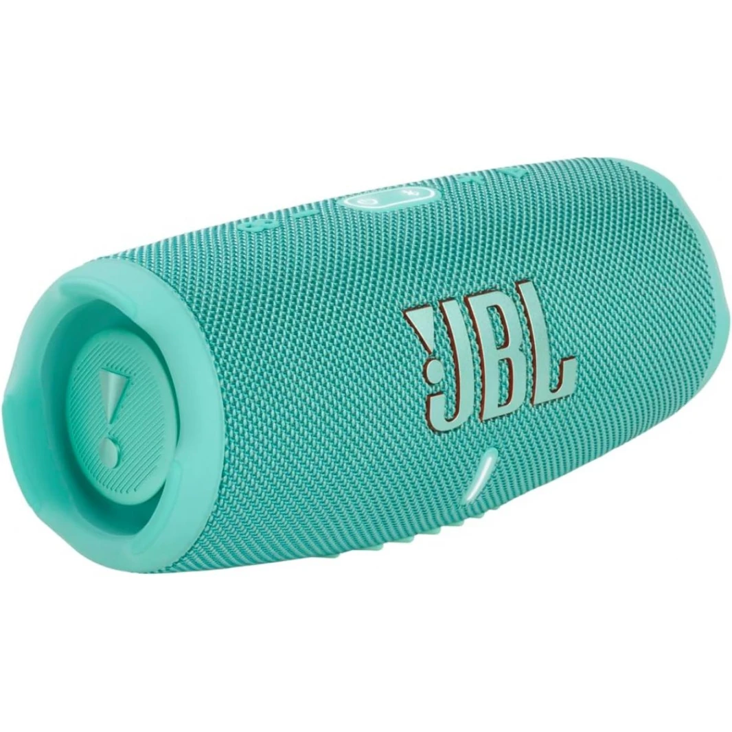 JBL CHARGE 5 - Portable Waterproof (IP67) Bluetooth Speaker with Powerbank USB Charge out, 20 hours playtime, JBL Partyboost (TEAL)