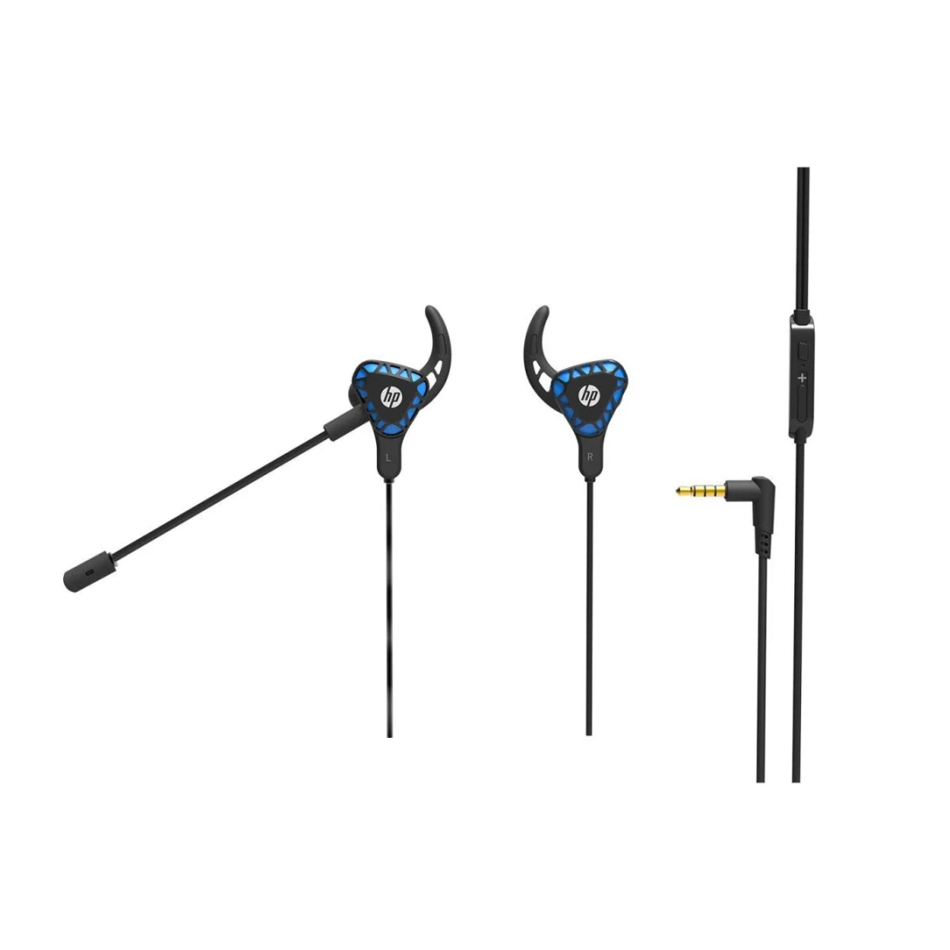 HP H150 Wired Mini Gaming Headset in Ear Gaming Earphones with mic 3.5mm jack