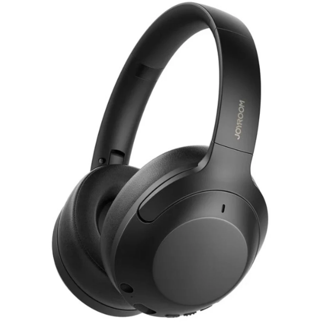 JOYROOM JR-JH2 Over-Ear Headphones Wireless Bluetooth 5.4 ANC Noise Canceling Headset - Black / 18 Months Warranty
