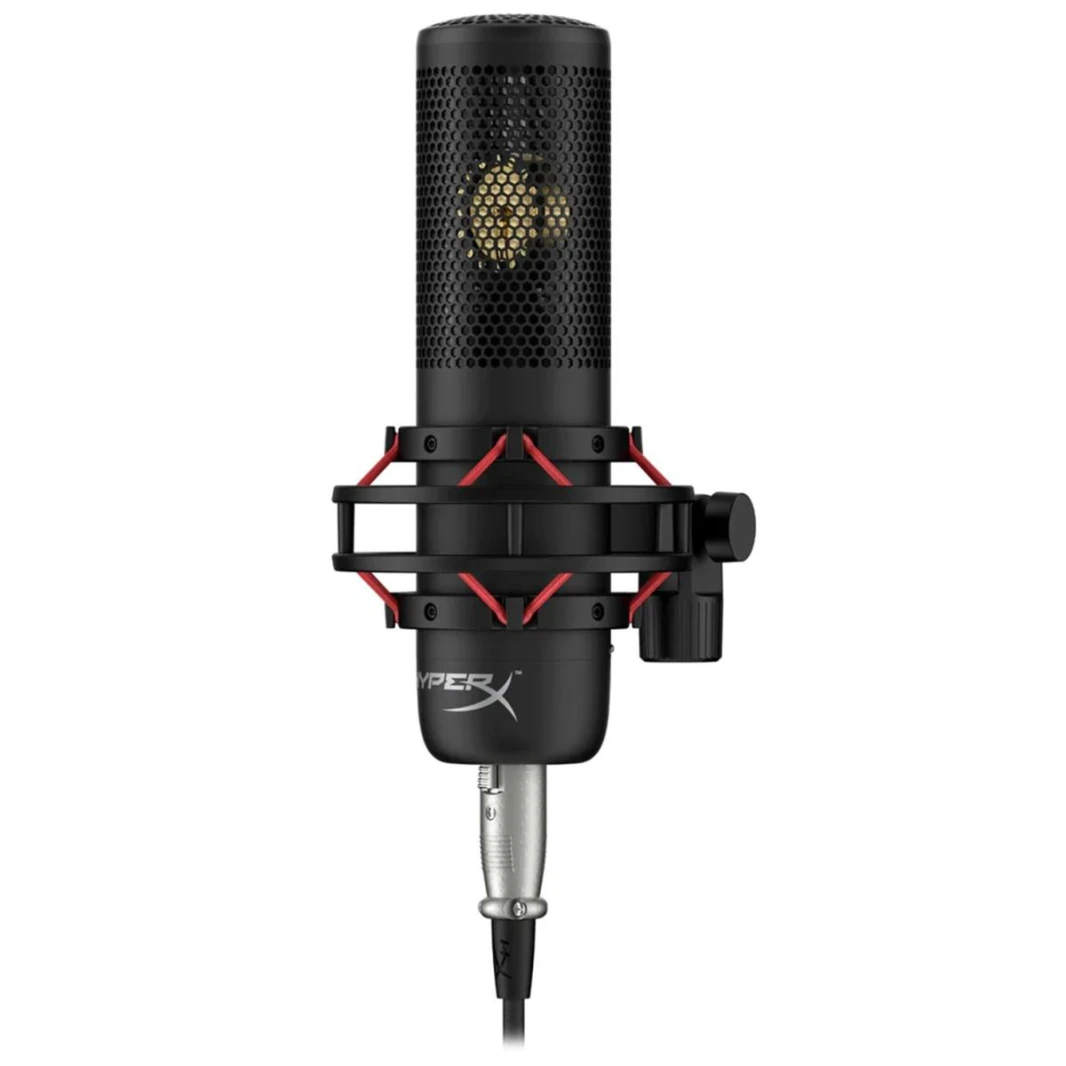 HyperX ProCast Microphone Anti-Vibration Shock Mount Gold-sputtered large diaphragm condenser, XLR Connection