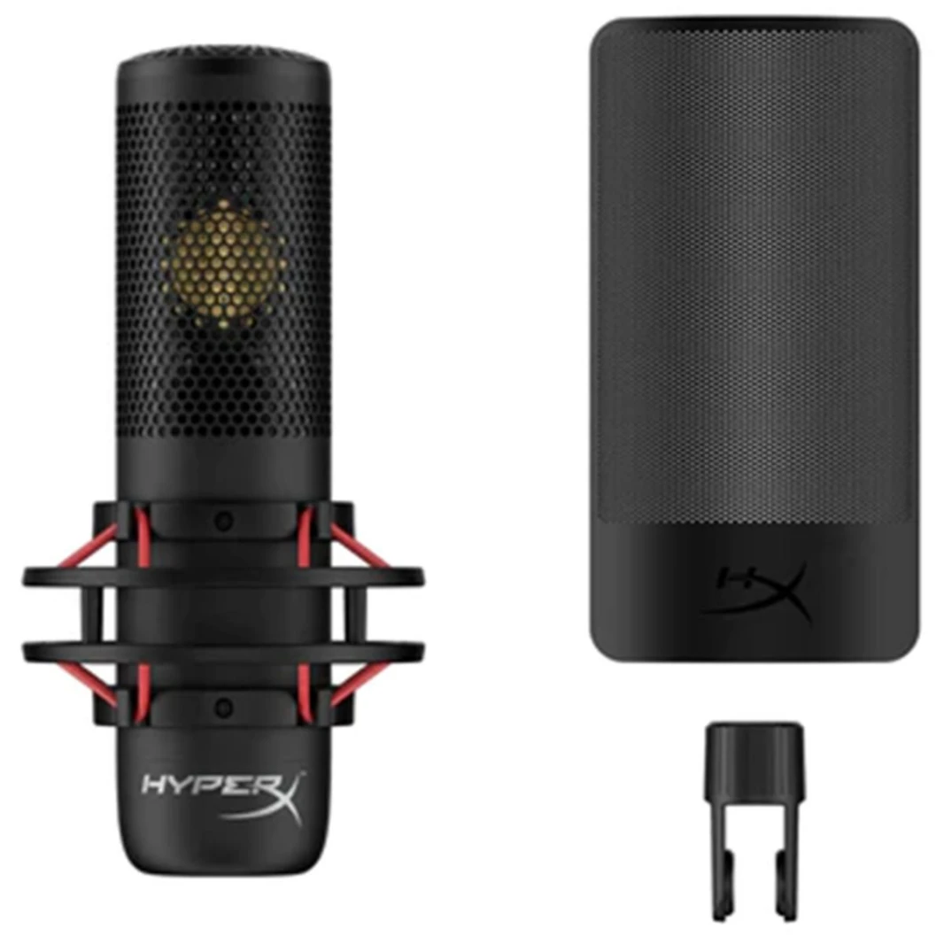 HyperX ProCast Microphone Anti-Vibration Shock Mount Gold-sputtered large diaphragm condenser, XLR Connection