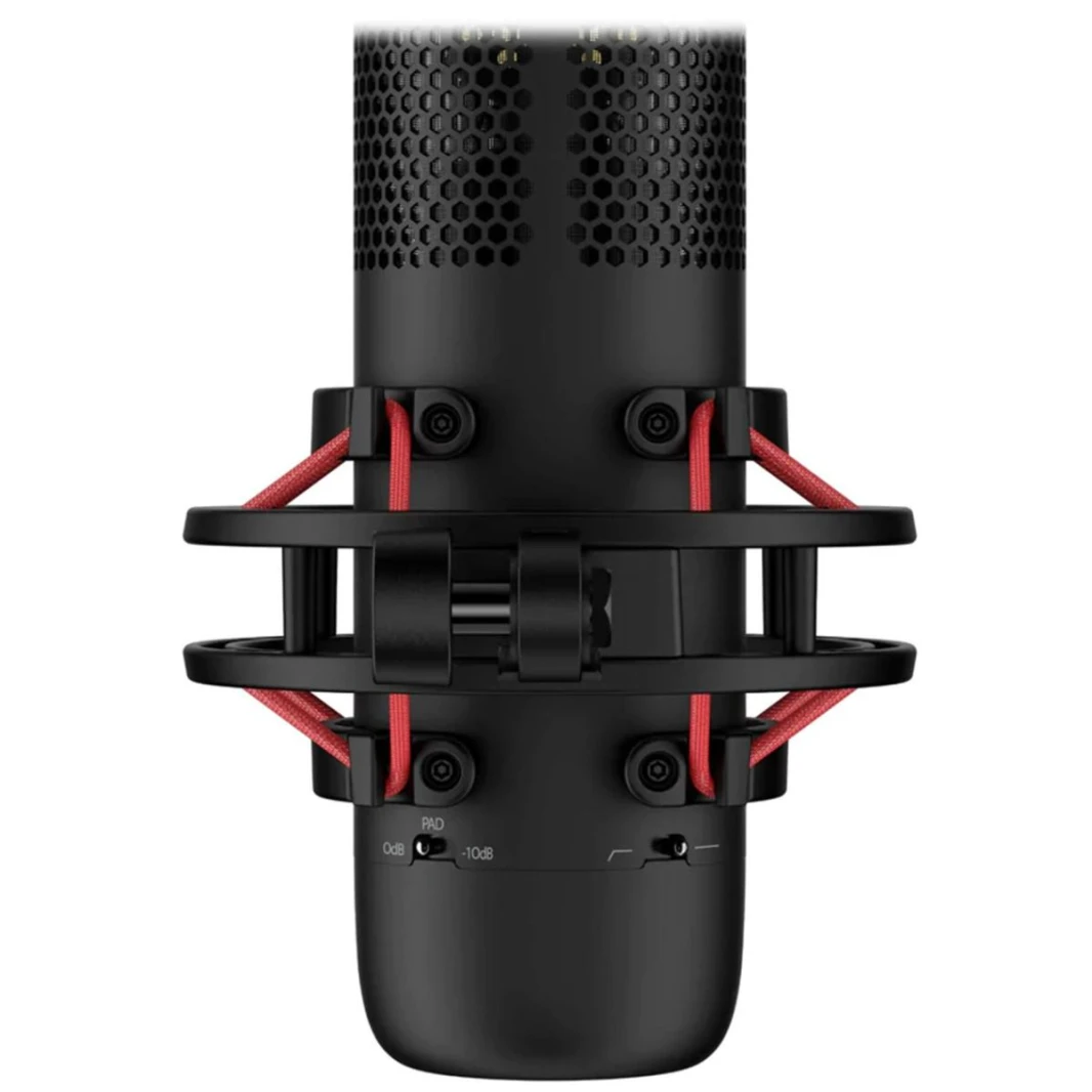 HyperX ProCast Microphone Anti-Vibration Shock Mount Gold-sputtered large diaphragm condenser, XLR Connection
