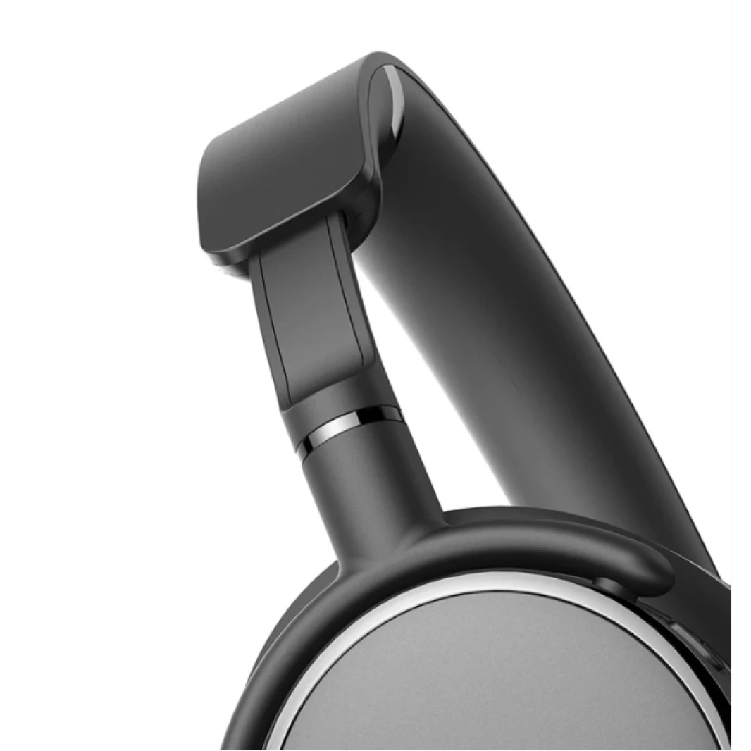 Joyroom JR-OH1 Foldable Wireless Over Ear Headphones Pure Bass Sound With Noise Cancelling Microphone Bluetooth Headset Black / 18 Months Warranty