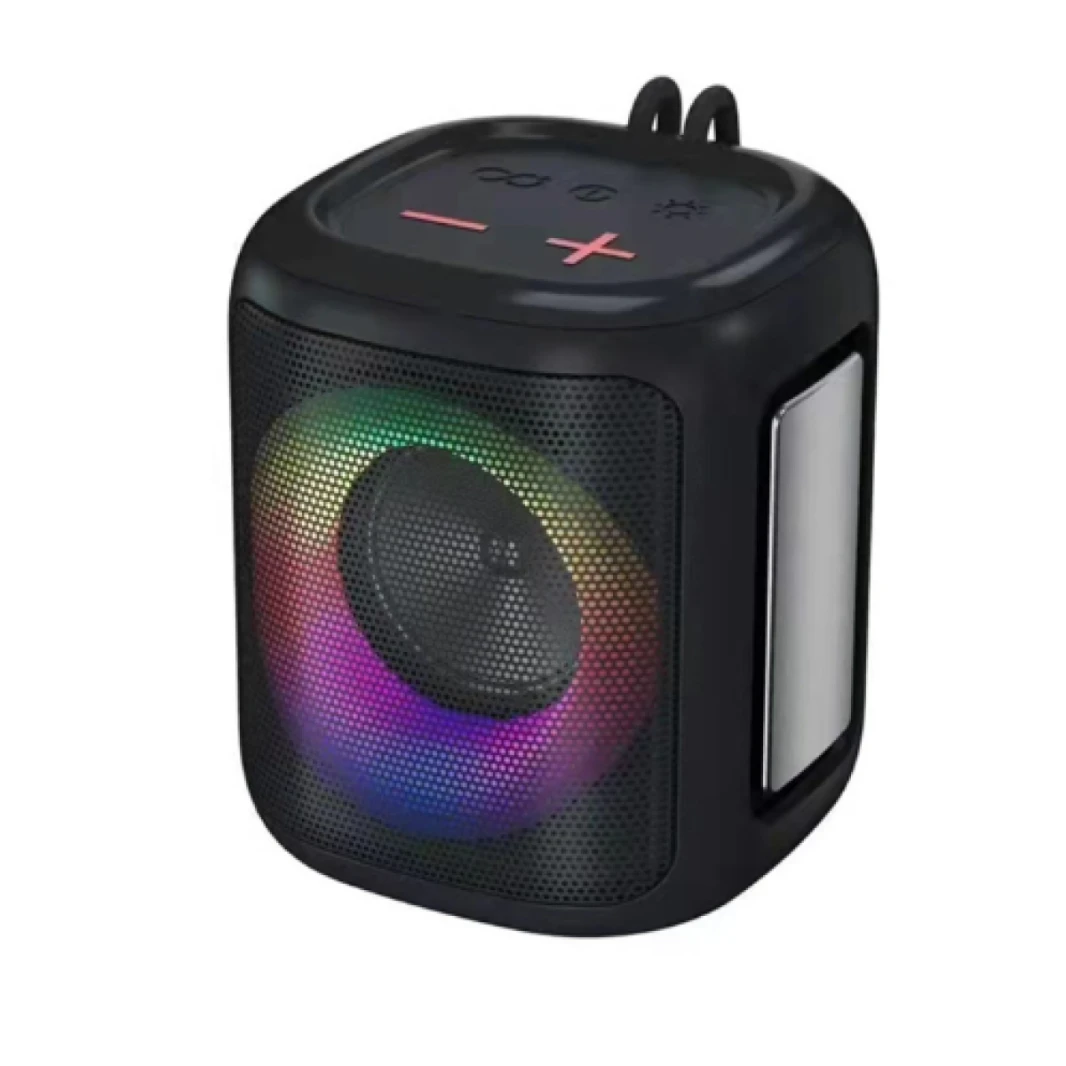 A80 Portable Outdoor BT 5.0 Speaker Waterproof RGB Breathing Light Subwoofer Portable Wireless Speaker Built-in 1200MAH Battery