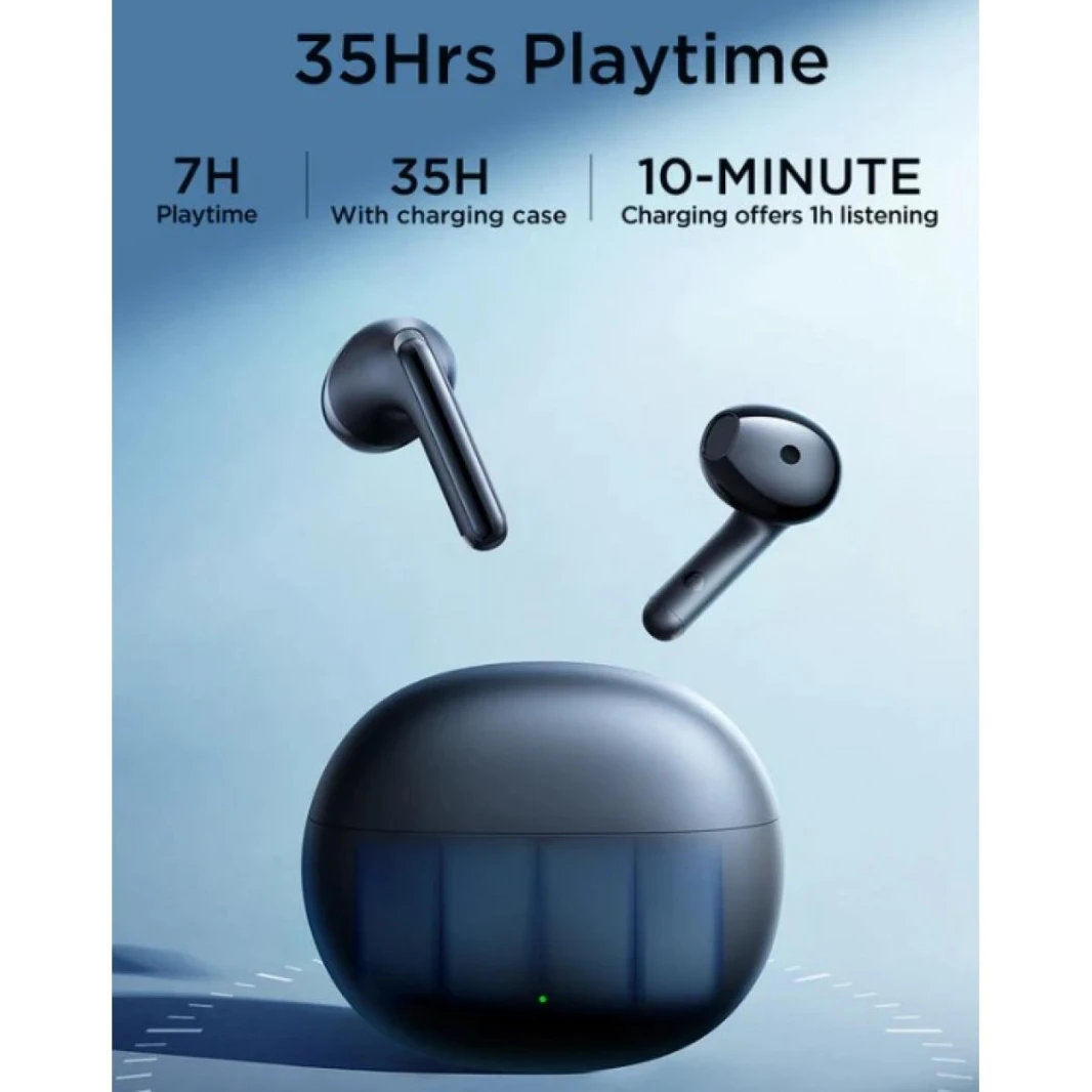 JOYROOM Funpods Series JR-FB2 Low latency technology IP54 water resistant True Wireless Earphones  Purple/ 18 Months Warranty