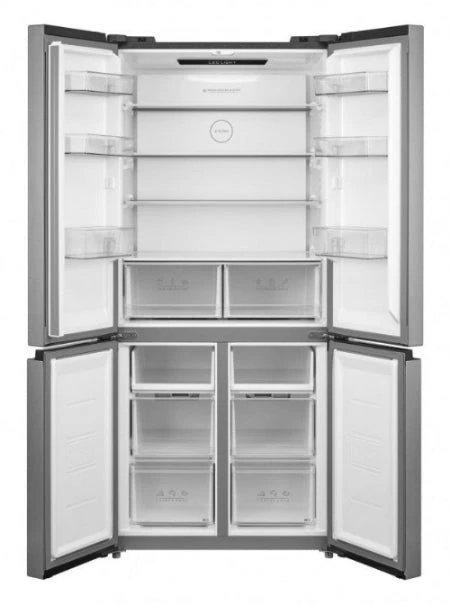 Samix Refrigerator Side by Sie A+, 580Lit, No Frost, Silver