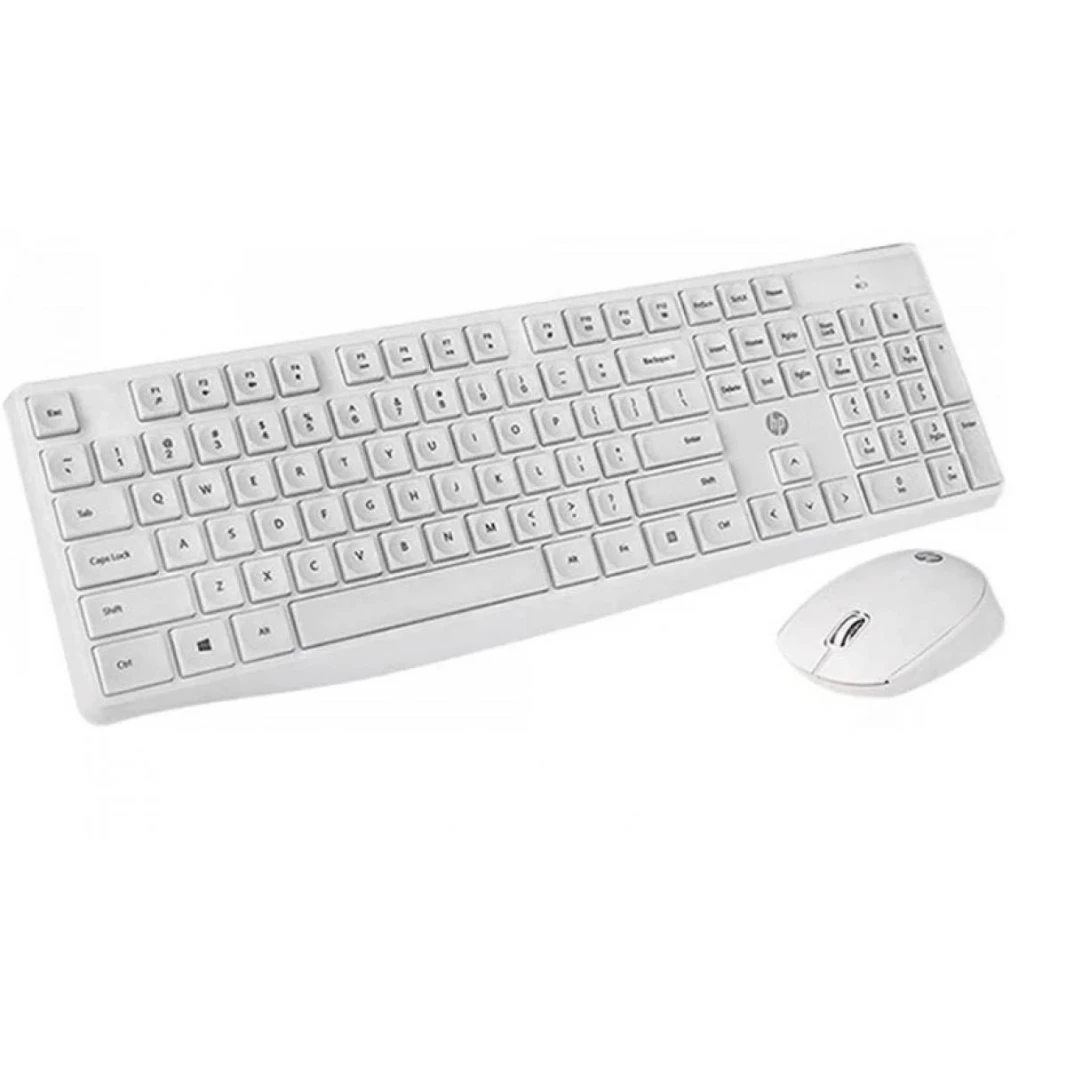 HP CS10 White Wireless Keyboard and Mouse Combo