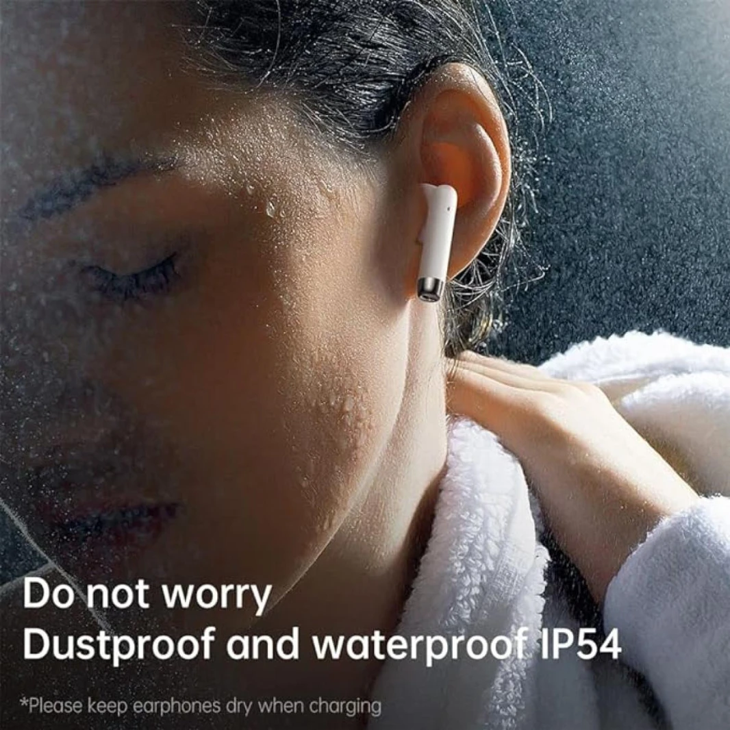 Mcdodo Hp-8030 TWS Bluetooth 5.0 Wireless Headphone Support Wireless Charging (white)