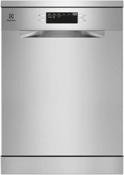 غسالة صحون Electrolux حرة الوقوف بتصنيف A+++، تتسع لـ13 طقماً XXL، 8 برامج، 3 رشاشات، لون فضي