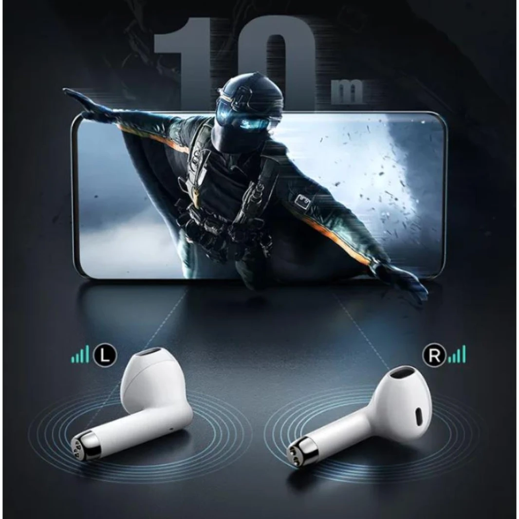 Mcdodo Hp-8030 TWS Bluetooth 5.0 Wireless Headphone Support Wireless Charging (white)