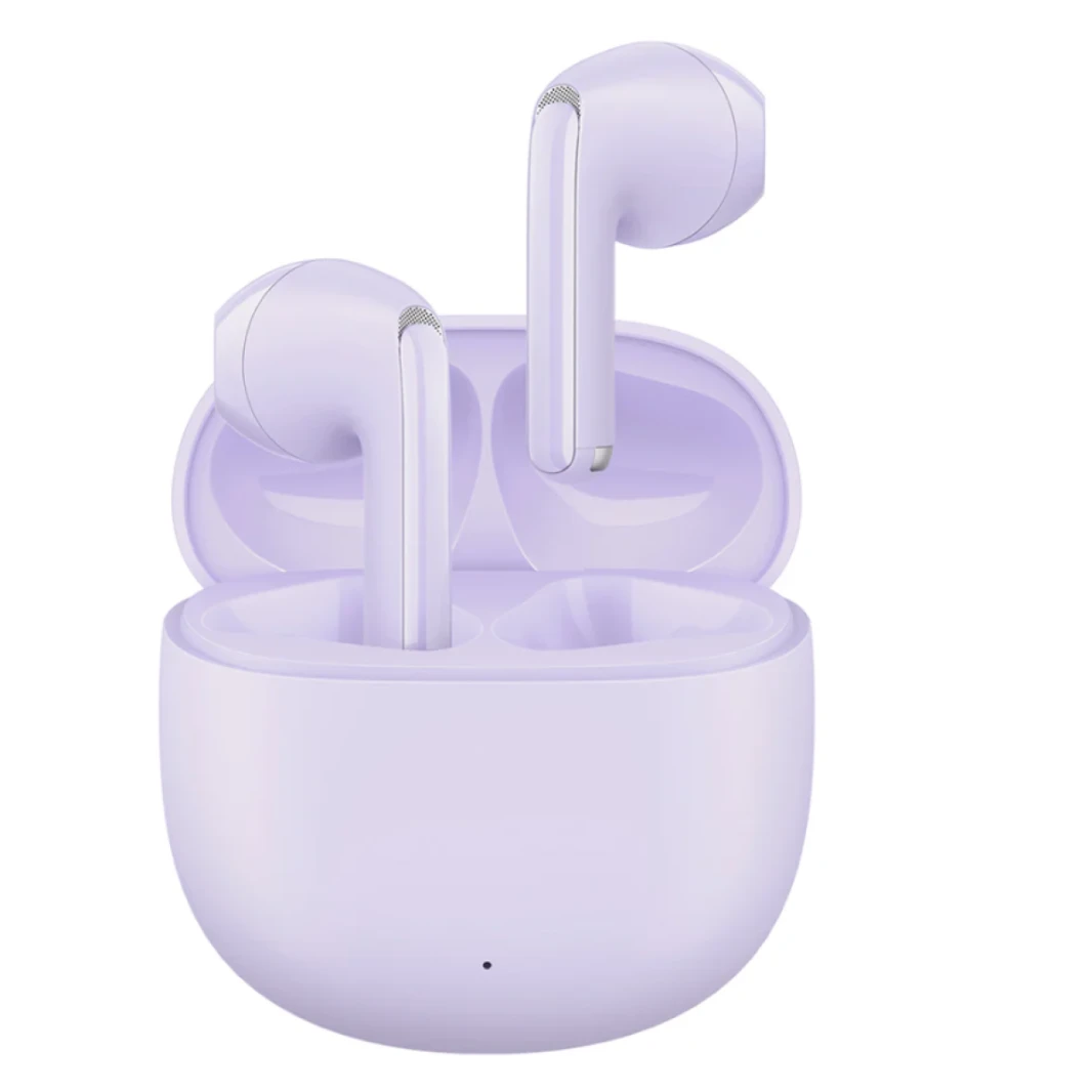 JOYROOM Funpods Series JR-FB1 Low latency technology IP54 water resistant True Wireless Earphones  Purple/ 18 Months Warranty