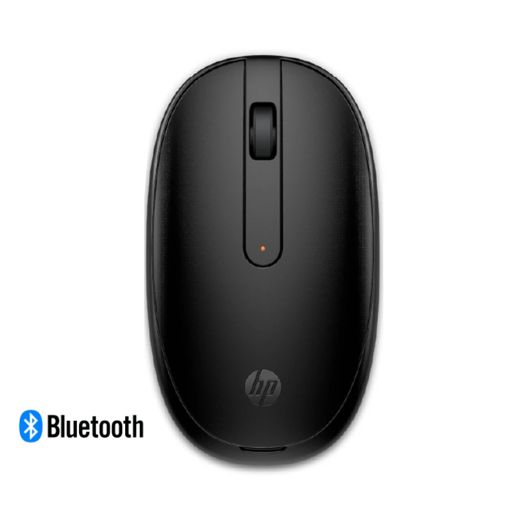 HP 240 Bluetooth® Mouse, Lock On with Bluetooth® 5.1 Wireless connectivity, Super Accurate Tracking at 1600 DPI, Sleek ambidextrous Design with Three Buttons and a Scroll Wheel