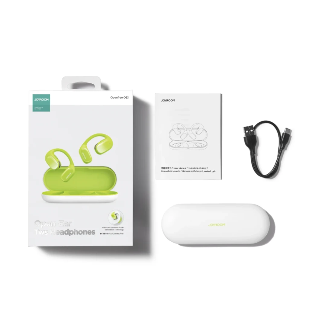 Joyroom Openfree JR-OE1 Comfortable open-ear design True Wireless Headphones Case with 600mAh  / 18 Months Warranty