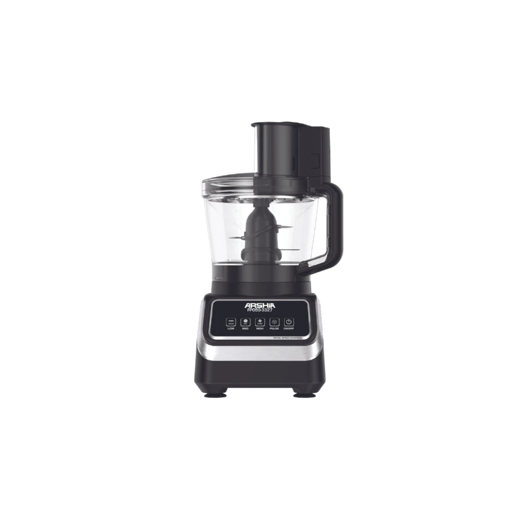 Arshia Food Processor, 1000Watts, Black