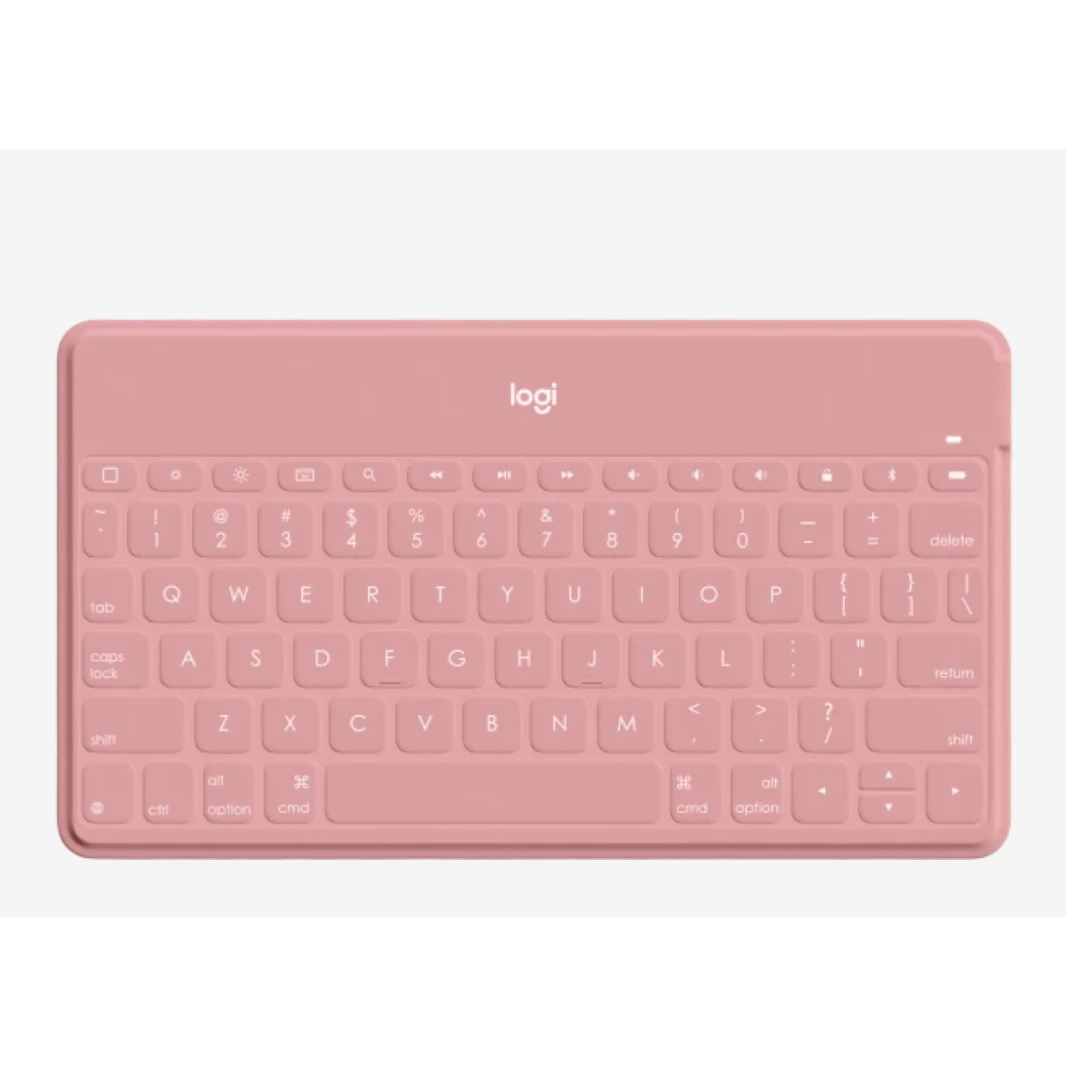 Logitech Keys-To-Go Wireless Bluetooth Standing Keyboard - Pink