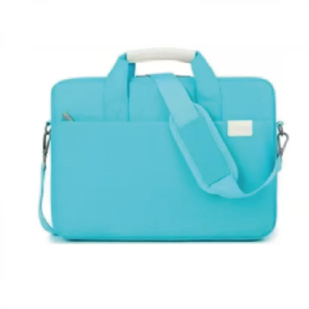 OKADE Bag Laptop Material Polyester Waterproof Heavy Duty  T67 15.6'' -  Light Blue