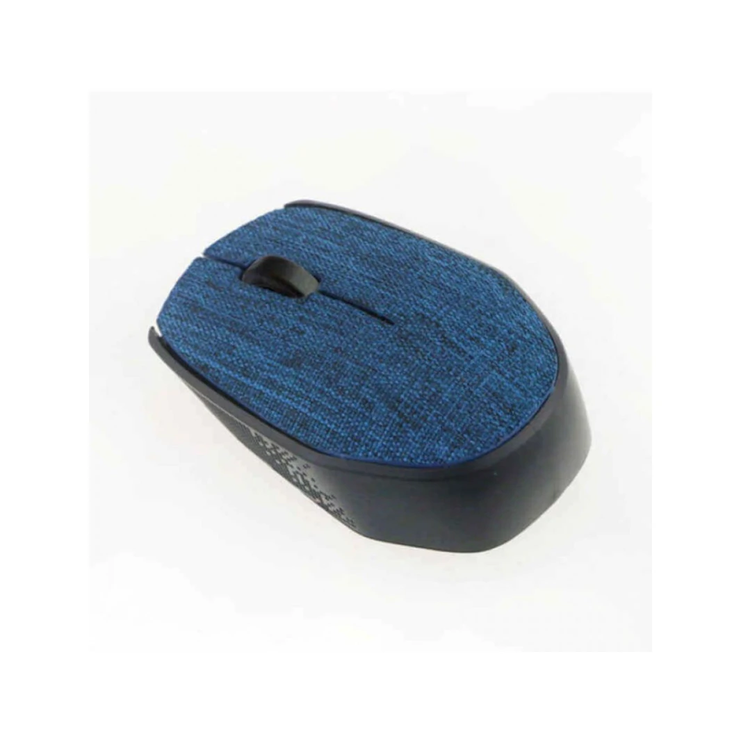 FELYBY Wireless Mouse Wireless 2.4G Soft Fabric G-218B - Black & Blue